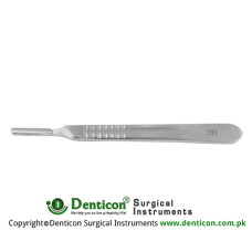 Bard-Parker Scalpel Handle No. 4 Solid Stainless Steel, 13.5 cm - 5 3/8 "